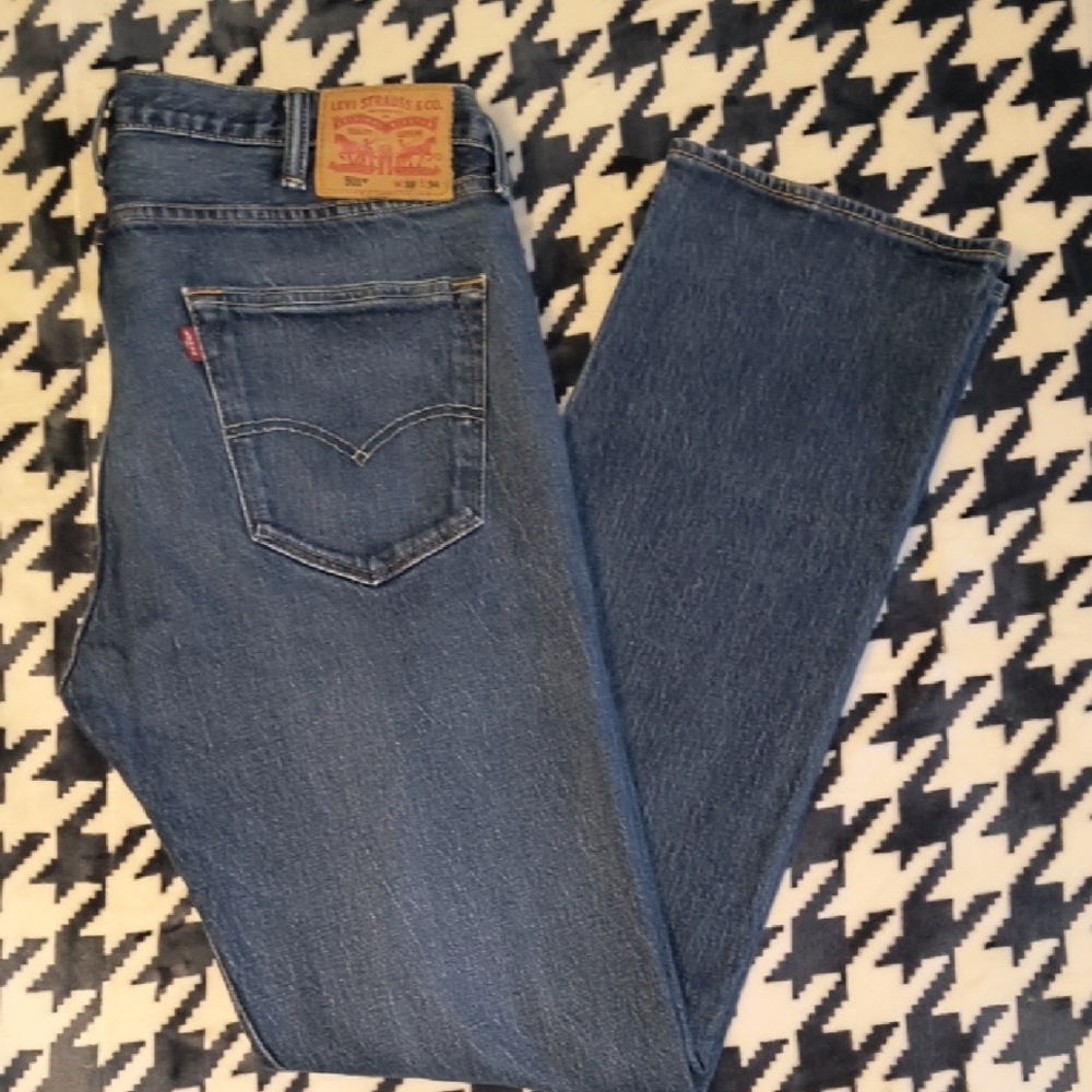 Levi's Men's Classic Indigo Straight Jeans